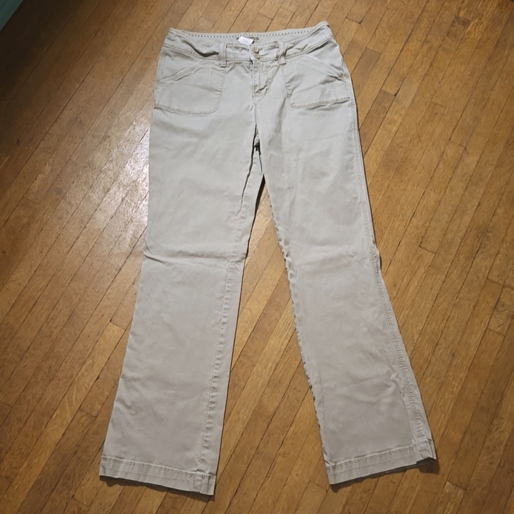 Sonoma Women's Utility Cargo Pants Beige Size 8
